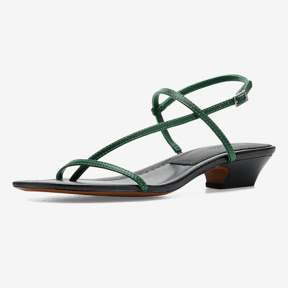 Madewell | The Maycie Asymmetric T-Strap Sandal | sz 8